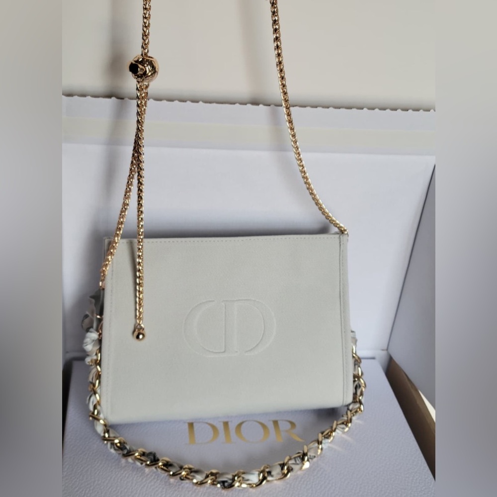 Dior Gray Beauty Pouch